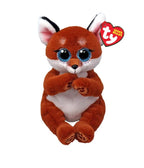TY BEANIE BELLIES PLUSH - WITT THE FOX SMALL 8"