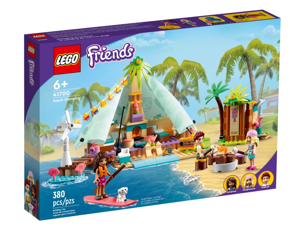 LEGO FRIENDS - CAMPING GLAMOUR À LA PLAGE #41700