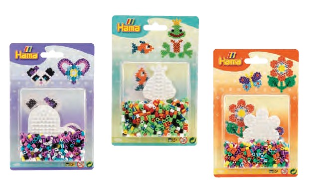 ***HAMA - PETIT ENSEMBLE 350 PERLES ASST