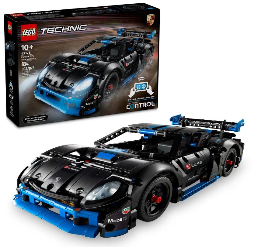 LEGO TECHNIC - LA VOITURE DE COURSE PORSCHE GT4 E-PERFORMANCE #42176