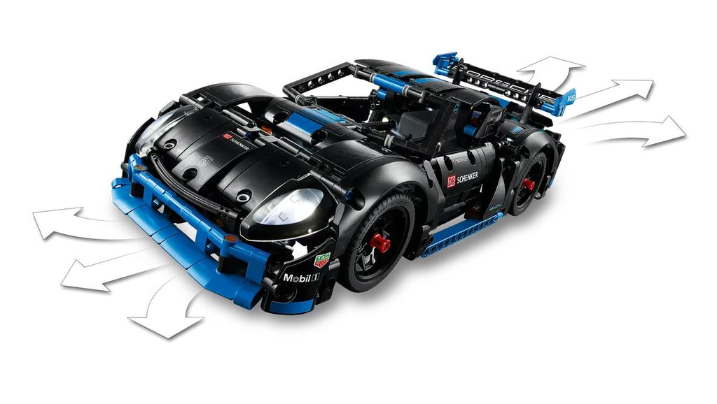 LEGO TECHNIC - LA VOITURE DE COURSE PORSCHE GT4 E-PERFORMANCE #42176