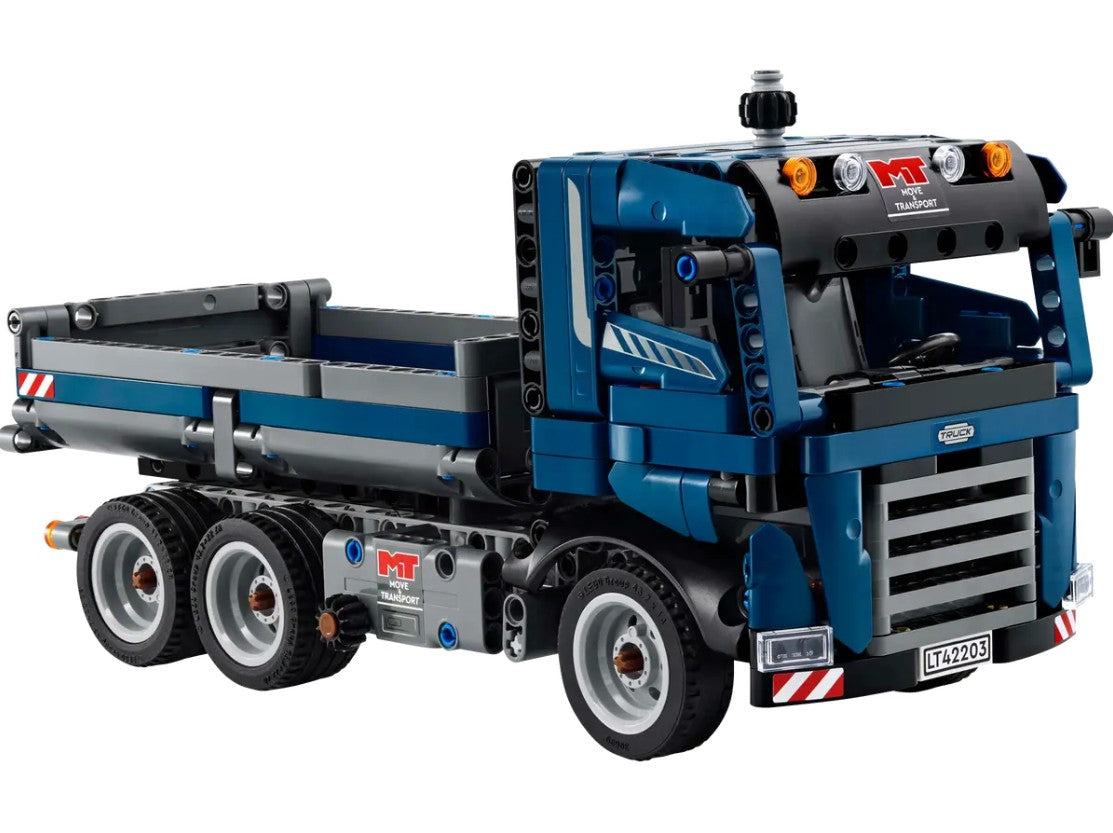 LEGO TECHNIC - LE CAMION À BENNE BASCULANTE #42203