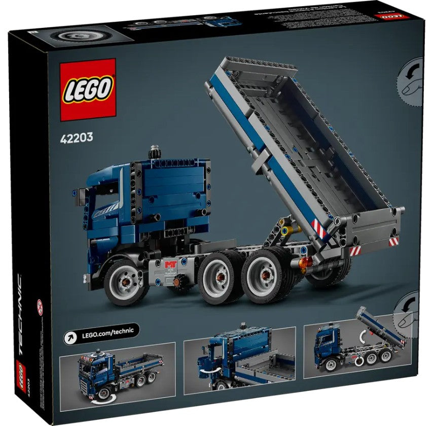 LEGO TECHNIC - LE CAMION À BENNE BASCULANTE #42203