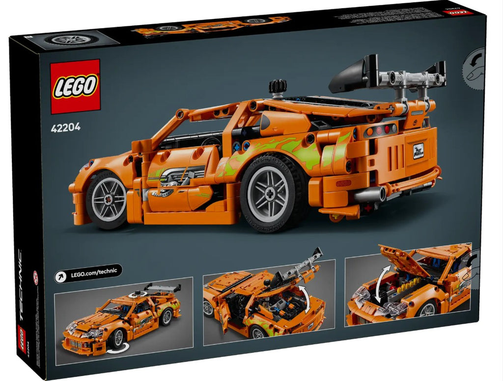 LEGO TECHNIC - FAST AND FURIOUS TOYOTA SUPRA MK4 #42204