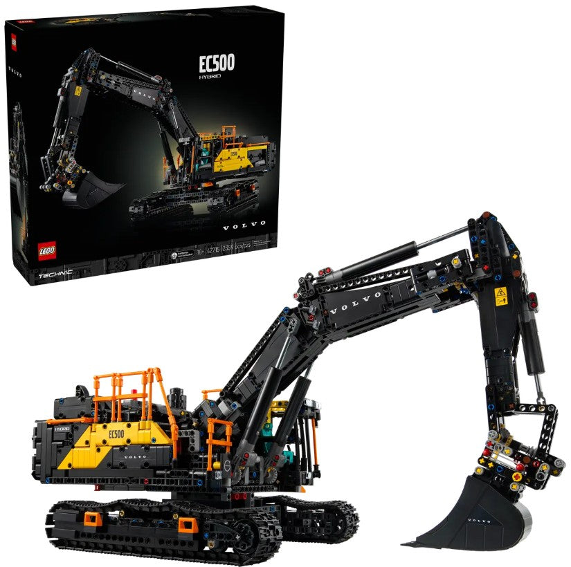 LEGO TECHNIC - L'EXCAVATRICE VOLVO EC500 HYBRID #42215