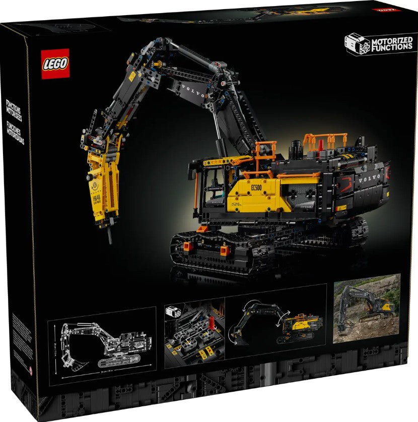 LEGO TECHNIC - L'EXCAVATRICE VOLVO EC500 HYBRID #42215