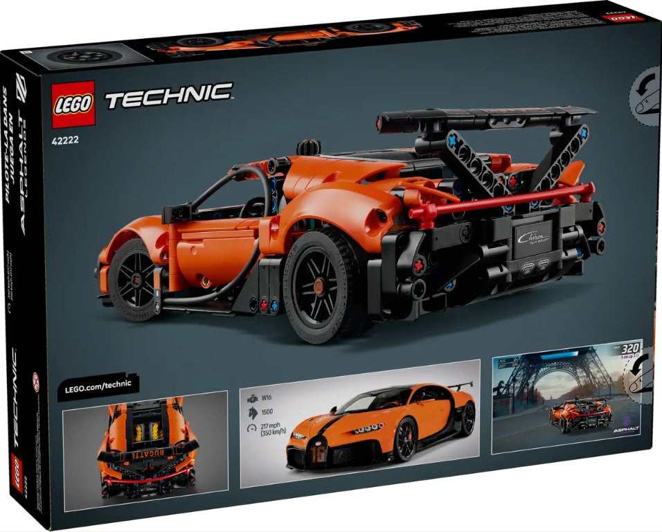LEGO TECHNIC - BUGATTI CHIRON PUR SPORT HYPERCAR #42222