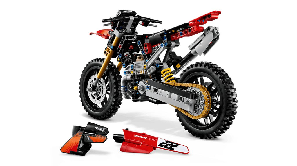 LEGO TECHNIC - THE DUCATI DESMO450 MX FACTORY MOTORCYCLE #42238