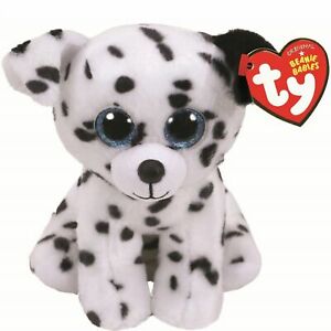 PELUCHE TY BEANIE BOOS - CATCHER LE DALMATIEN PETIT