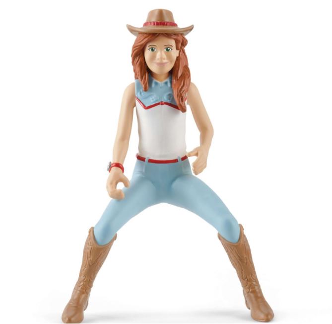 SCHLEICH - ENSEMBLE D'ÉQUITATION WESTERN HORSE CLUB HANNAH #42441