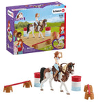 SCHLEICH - ENSEMBLE D'ÉQUITATION WESTERN HORSE CLUB HANNAH #42441