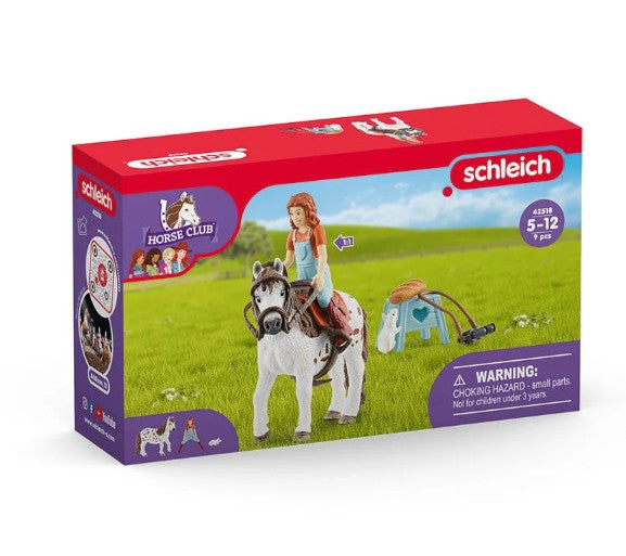 SCHLEICH - HORSE CLUB MIA & SPOTTY #42518 *EXCLUSIF À CHICOUTIMI*