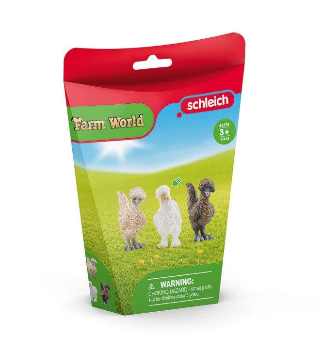 SCHLEICH - TRIO DE POULES #42574 *EXCLUSIF À CHICOUTIMI*