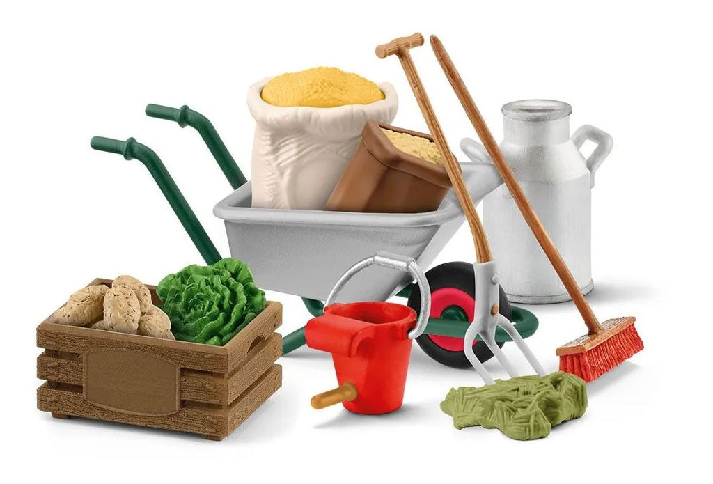 SCHLEICH - ACCESSOIRES POUR LES SOINS AUX ÉCURIES #42610