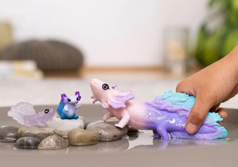 SCHLEICH - SALAMANDRE AXOLOTLS #42628 *EXCLUSIF À CHICOUTIMI*
