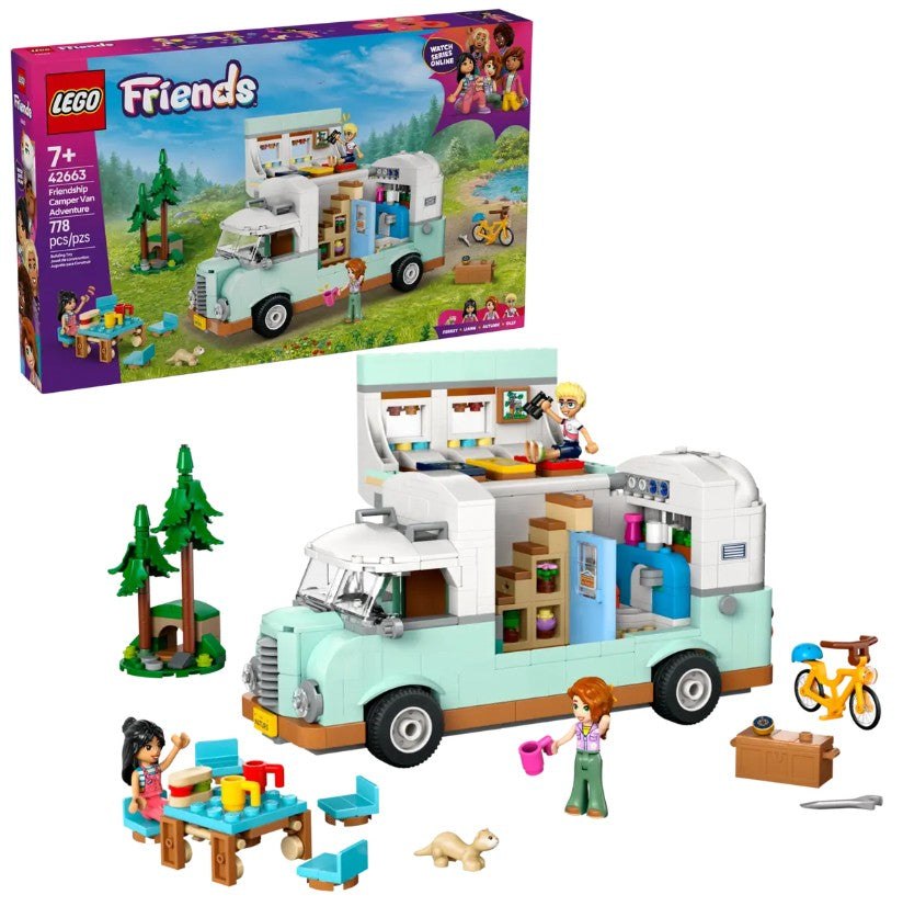 LEGO FRIENDS - CAMPING-CAR DE L'AMITIÉ #42663