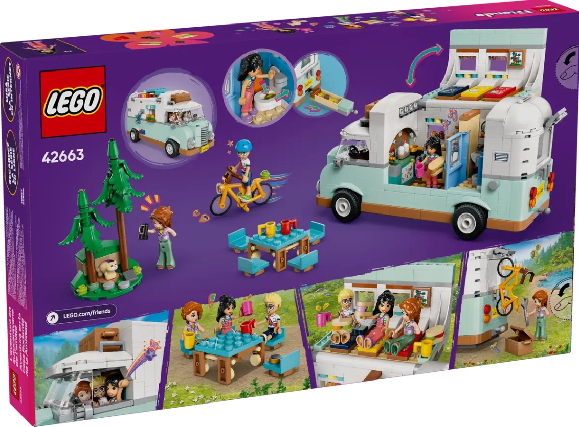 LEGO FRIENDS - CAMPING-CAR DE L'AMITIÉ #42663