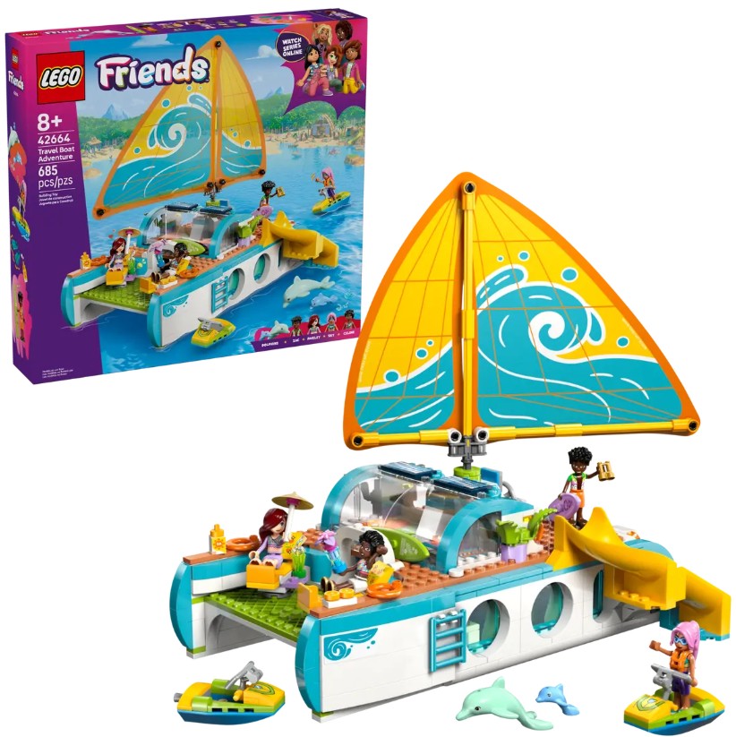 LEGO FRIENDS - L'AVENTURE EN BATEAU #42664