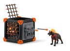 SCHLEICH - LAVA HYENA BATTLE CAVE #42674 *CHICOUTIMI EXCLUSIVE*