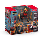 SCHLEICH - LAVA HYENA BATTLE CAVE #42674 *CHICOUTIMI EXCLUSIVE*