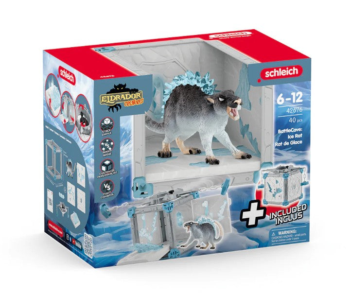 SCHLEICH - BATTLECAVE RAT DE GLACE #42676 *EXCLUSIF À CHICOUTIMI*