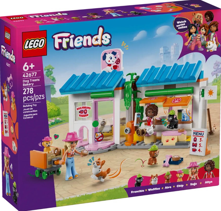 LEGO FRIENDS - LA BOULANGERIE DE GÂTERIES POUR CHIENS #42677