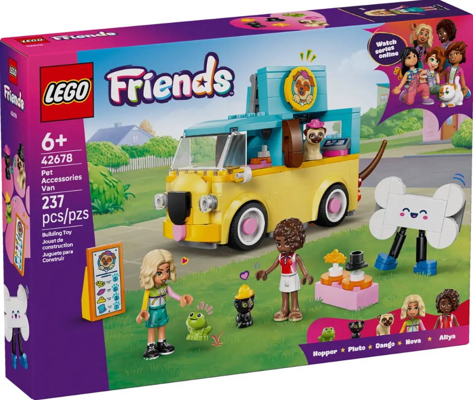 LEGO FRIENDS - LA CAMIONNETTE D'ACCESSOIRES POUR ANIMAUX #42678