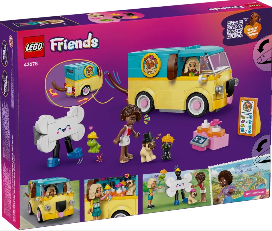 LEGO FRIENDS - LA CAMIONNETTE D'ACCESSOIRES POUR ANIMAUX #42678