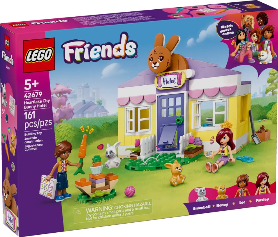 LEGO FRIENDS - L'HÔTEL DES LAPINS DE HEARTLAKE CITY #42679