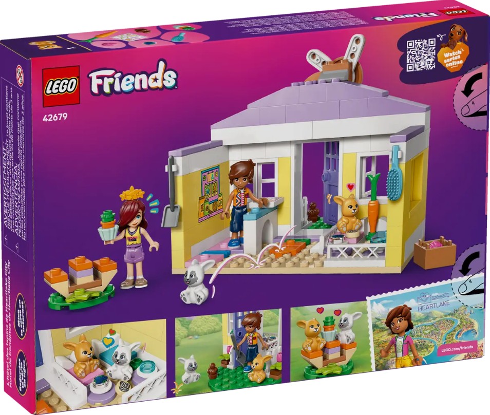 LEGO FRIENDS - L'HÔTEL DES LAPINS DE HEARTLAKE CITY #42679