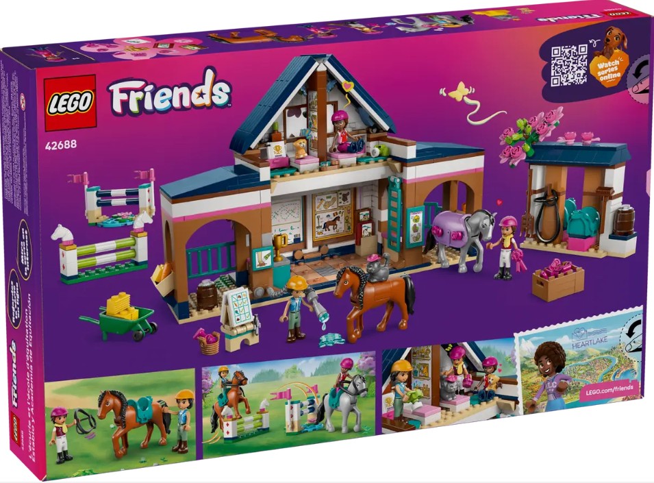 LEGO FRIENDS - L'ÉCURIE ET L'ÉCOLE D'ÉQUITATION #42688