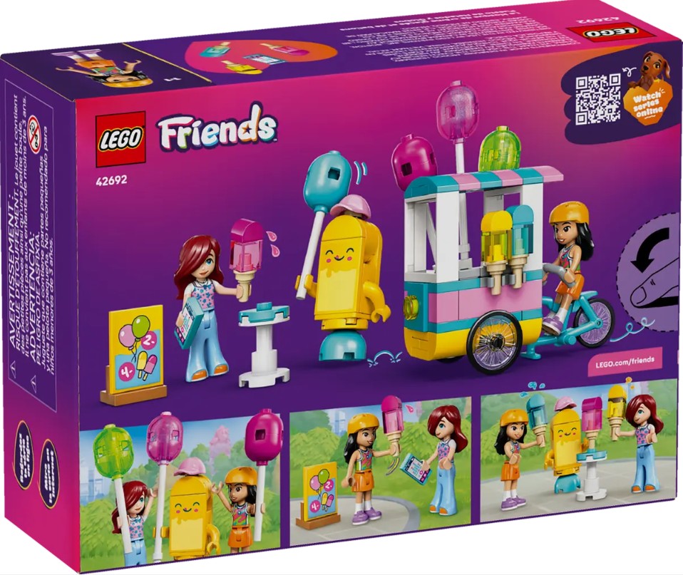 LEGO FRIENDS - LE KIOSQUE DE CRÈME GLACÉE ET DE BALLONS #42692