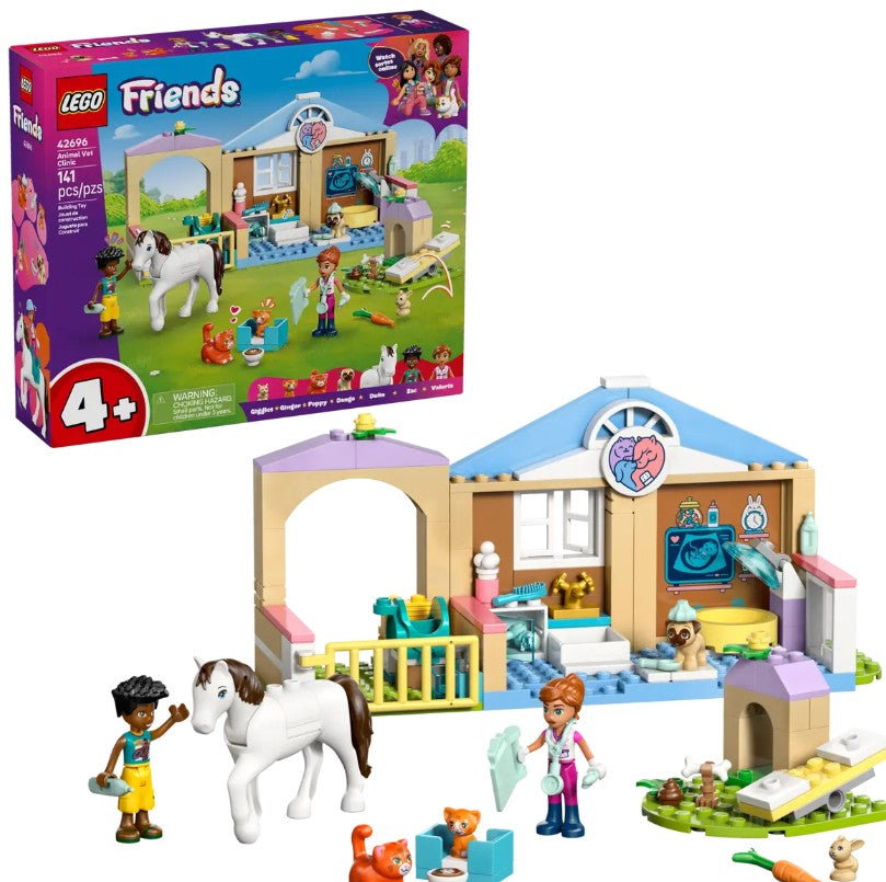 LEGO FRIENDS - LA CLINIQUE VÉTÉRINAIRE DES ANIMAUX #42696