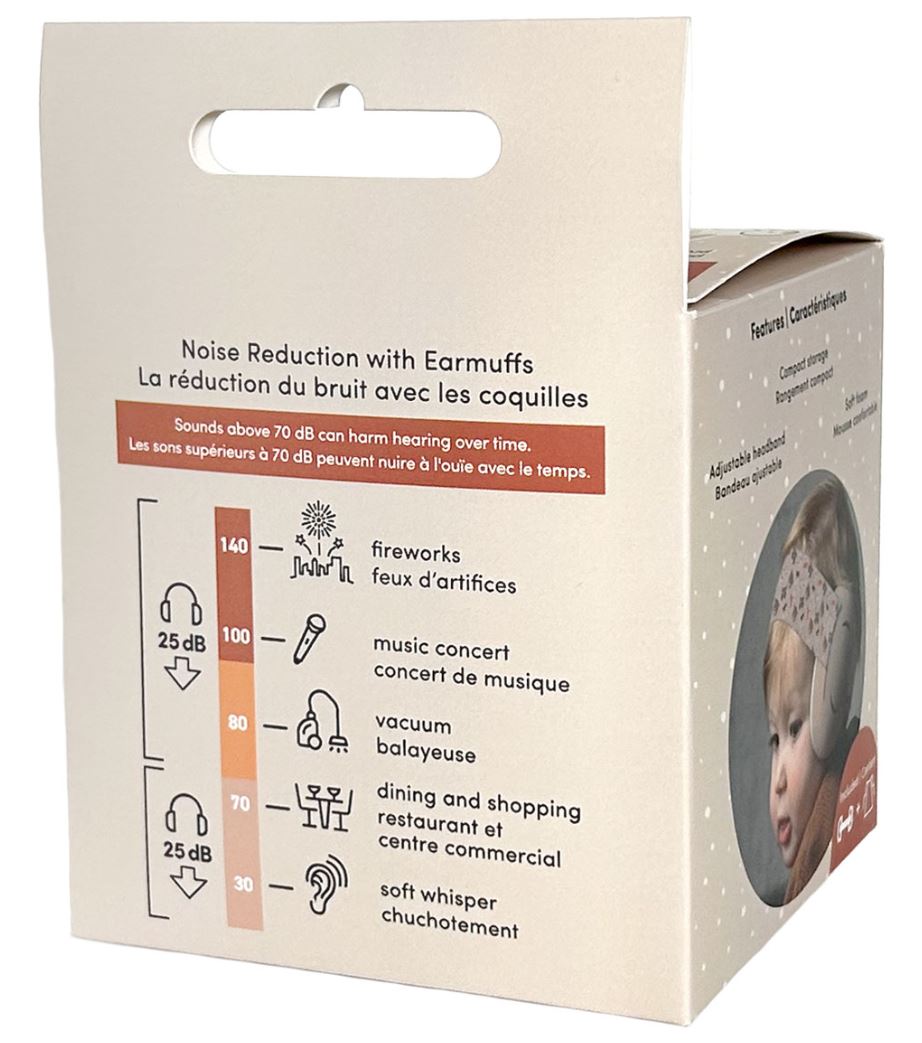 COQUILLES INSONORISANTES POUR BÉBÉ FDMT - AMIS DE LA FORÊT