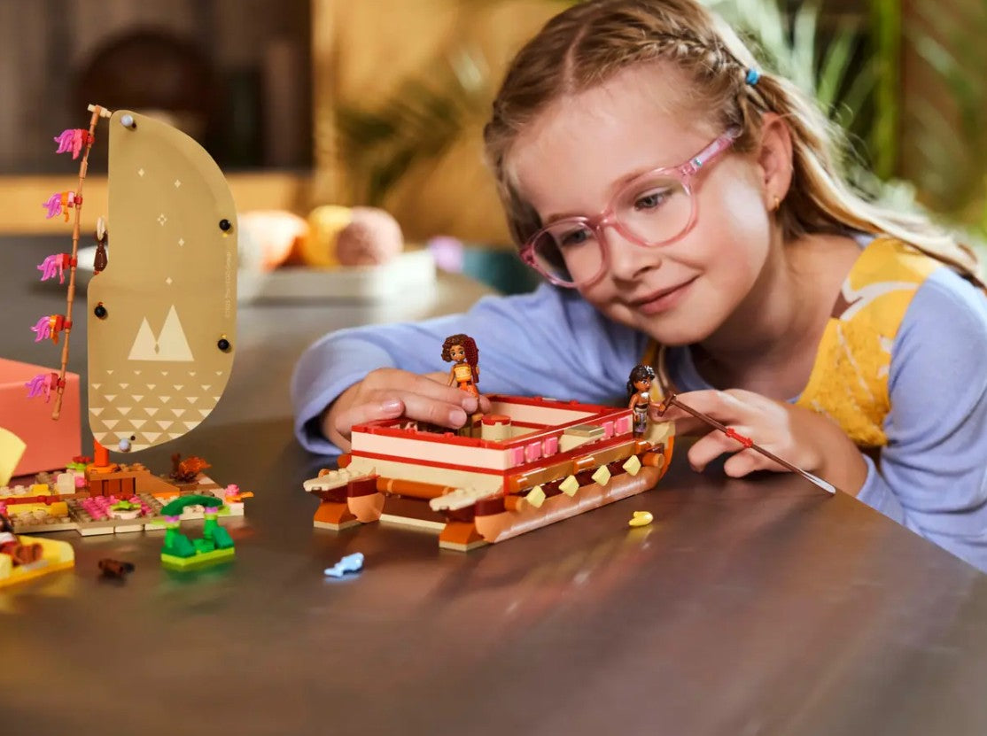 LEGO DISNEY - LE BATEAU D'AVENTURE DE VAIANA #43270