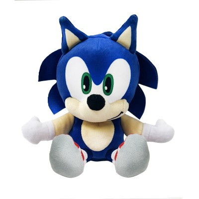 PELUCHE TY BEANY BABIES SONIC - SONIC FORMAT FLOPPY PETIT 6"