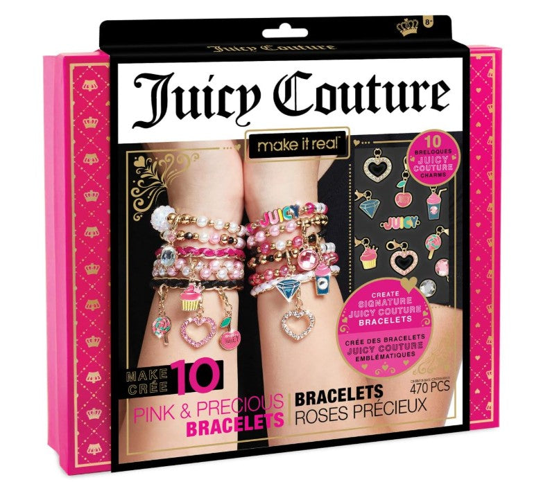 JUICY COUTURE - BRACELETS ROSES ET PRÉCIEUX