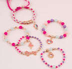 JUICY COUTURE - PETIT ENSEMBLE DE BRACELETS CRISTAUX ENSOLEILLÉS