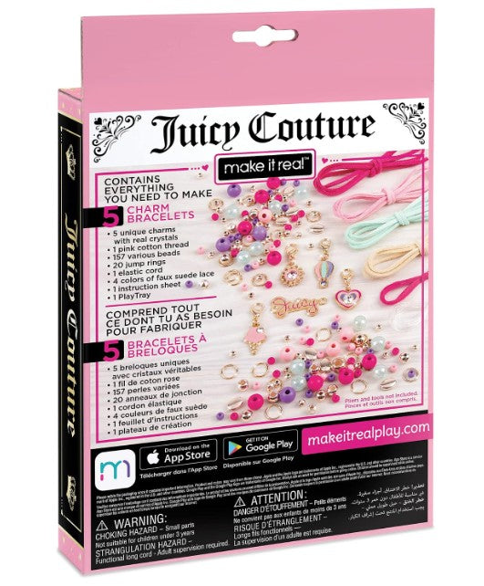 JUICY COUTURE - PETIT ENSEMBLE DE BRACELETS CRISTAUX ENSOLEILLÉS