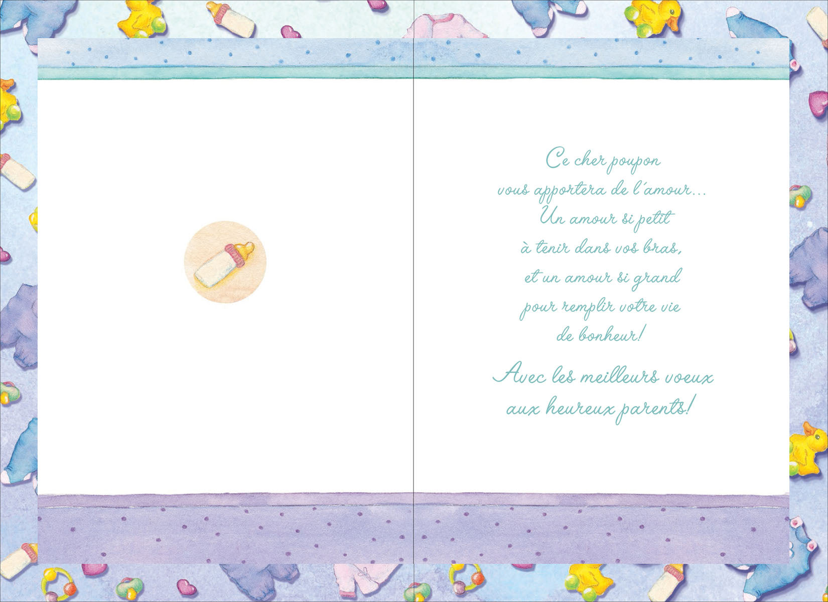 NAISSANCE - FÉLICITATIONS UN NOUVEAU BÉBÉ! - DE ROSEDALE