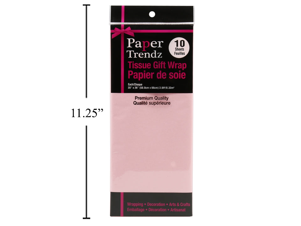 PAPIER DE SOIE ROSE