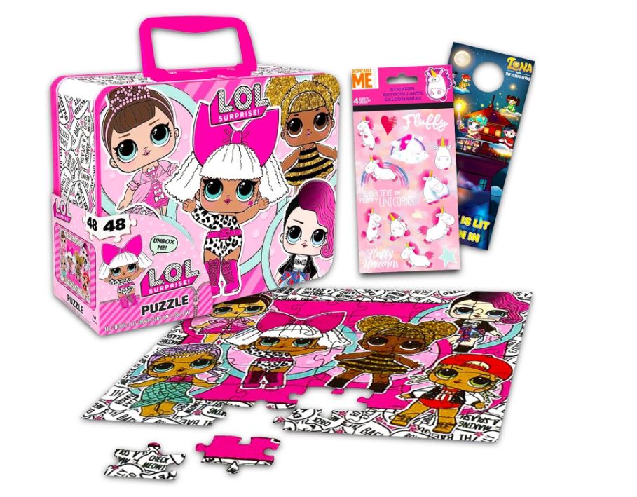 SPINMASTER CASSE-TÊTE BOÎTE À LUNCH 48 PIÈCES - POUPÉES LOL #49013
