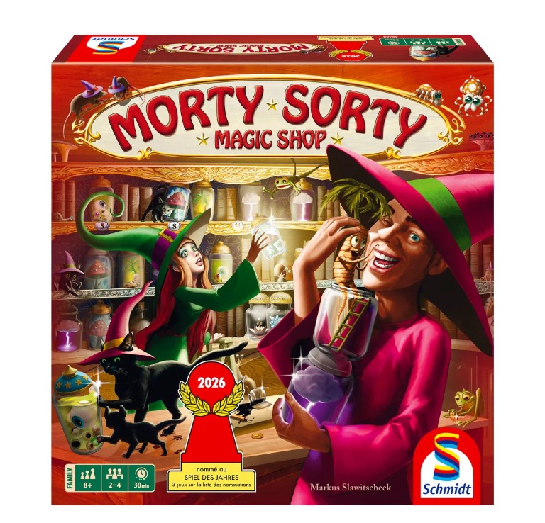 JEU MORTY SORTY MAGIC SHOP - Version multilingue
