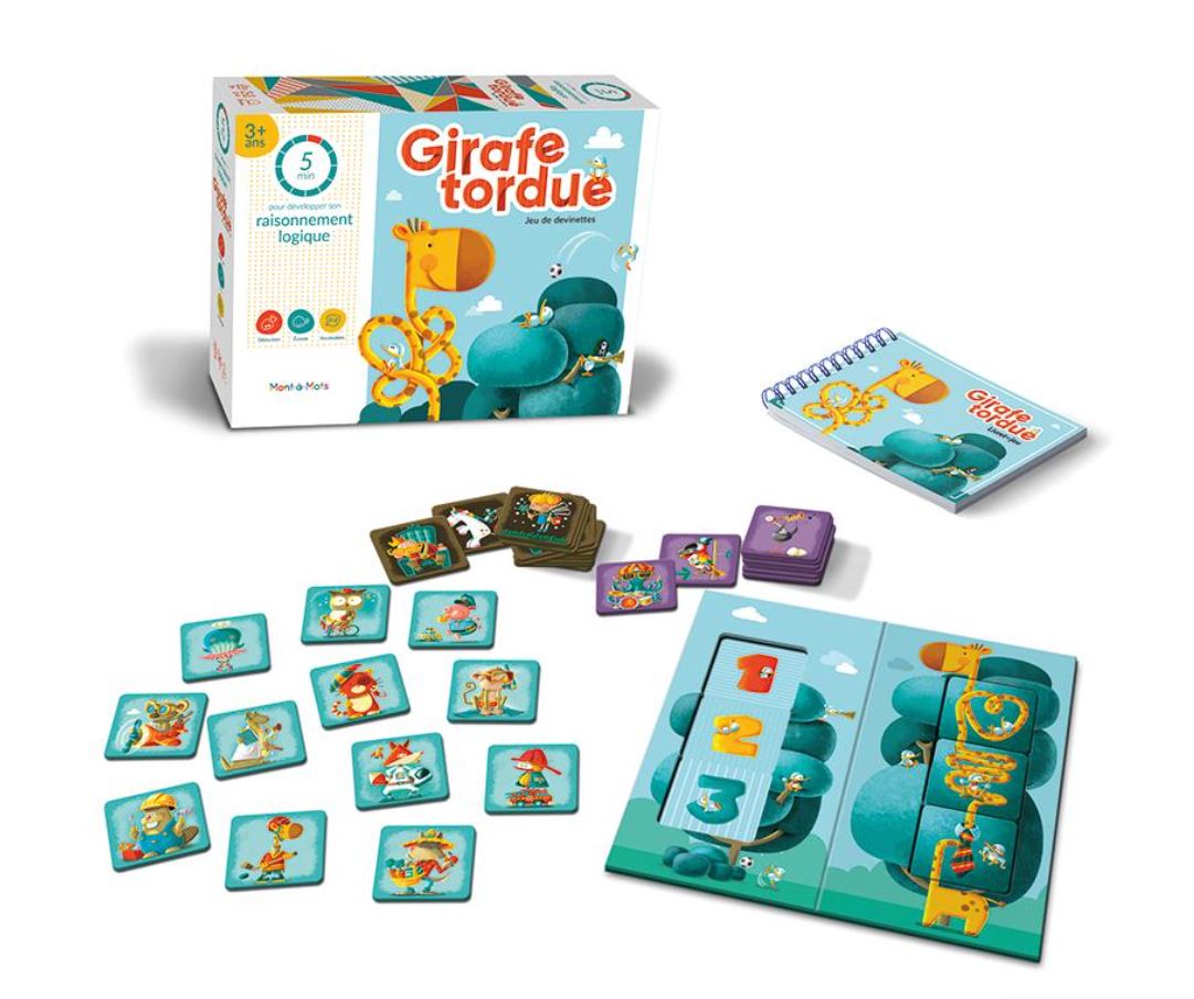JEU MONTS-À-MOTS LA GIRAFE TORDUE - LUDIK QUÉBEC PV21