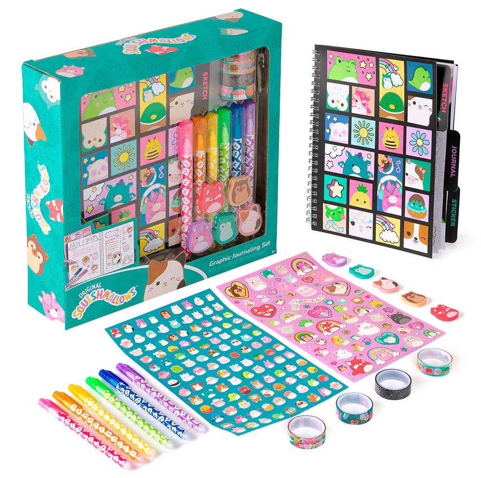 SQUISHMALLOWS - KIT JOURNAL GRAPHIQUE