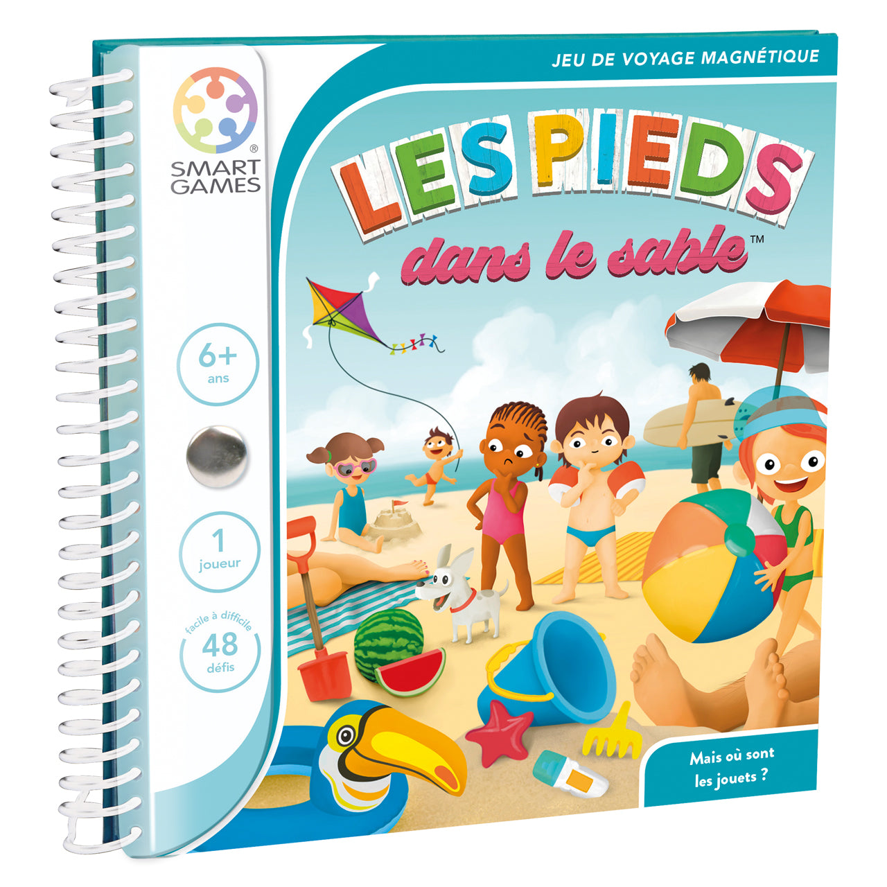 JEU LES PIEDS DANS LE SABLE (JEU DE VOYAGE)