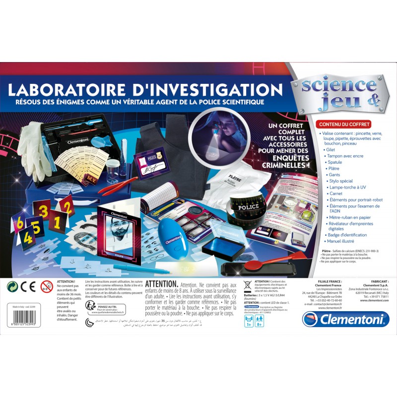 LABORATOIRE D'INVESTIGATION