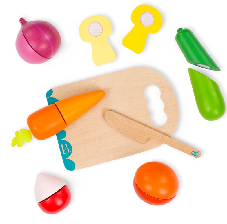 BATTAT WOODY - ENSEMBLE DE LÉGUMES À COUPER