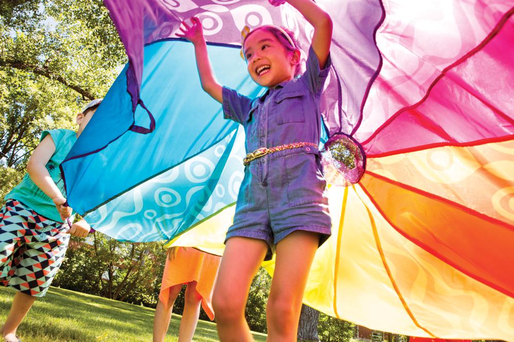 BATTAT ACTIVE - PARACHUTE WITH BALLS