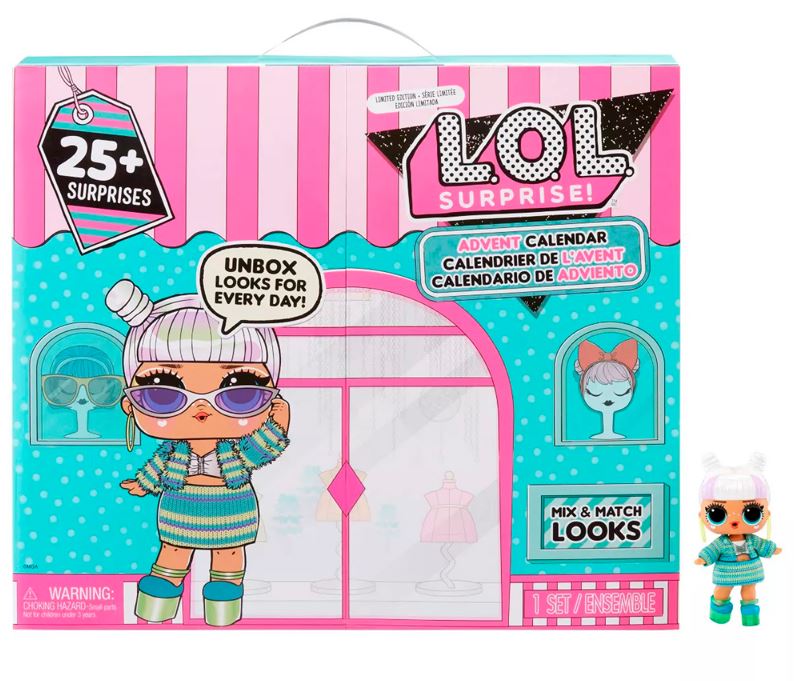 L.O.L. SURPRISE! - CALENDRIER DE L'AVENT - POUPÉE TOUT-PETIT
